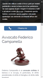 Mobile Screenshot of campanellaavvfederico.com